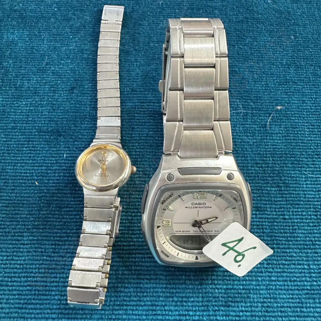 Casio and omega watches Image 1++