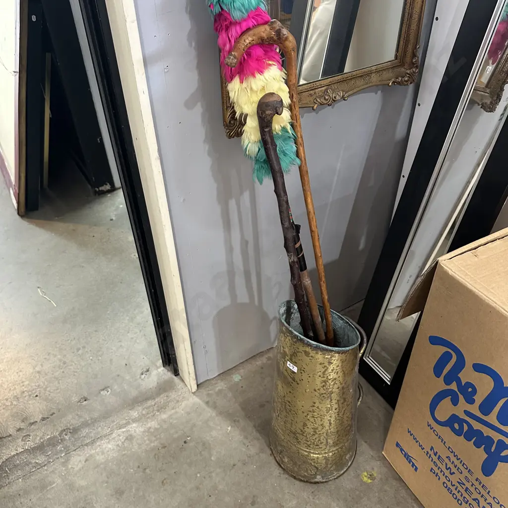 walking sticks and coal scuttle Image 1++