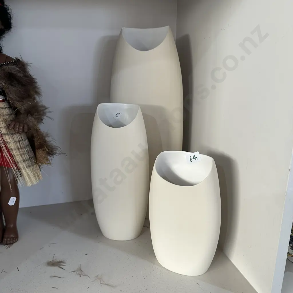 set 3 ceramic vases Image 1++