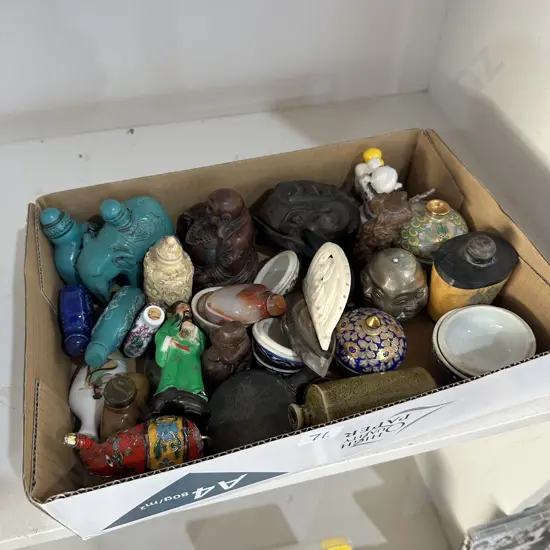 snuff bottles and ornaments