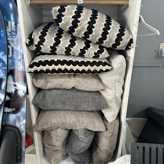 large selection cushions
