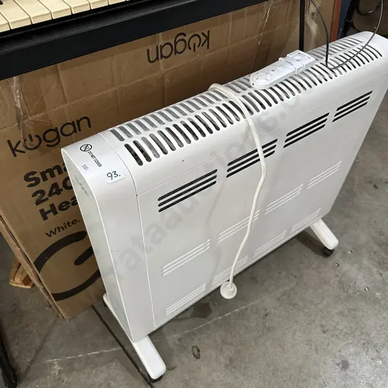 Kogan heater with remote control/holder & box