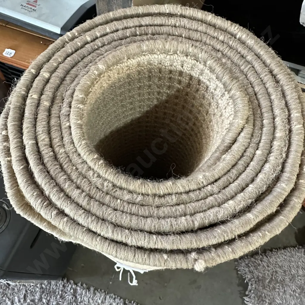Pair of rug runners (2.3M x 0.7M) and edged carpet square 3.8M x 1.2M Image 1++