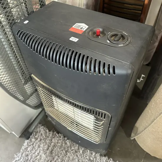 Portable gas heater.