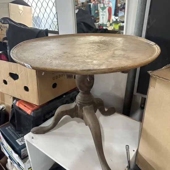 Wooden tea table - average.