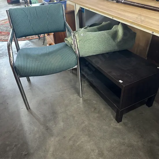coffee table & office chair