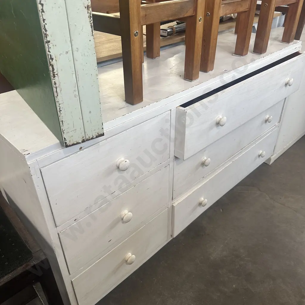 painted Pine lowboy Image 1++