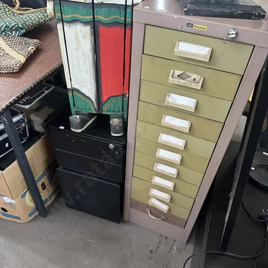 2 x file cabinets