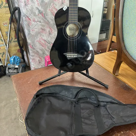 guitar and stand