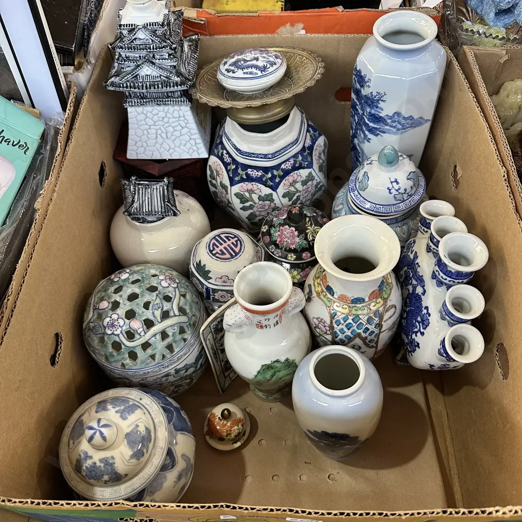 oriental vases etc Image 1++