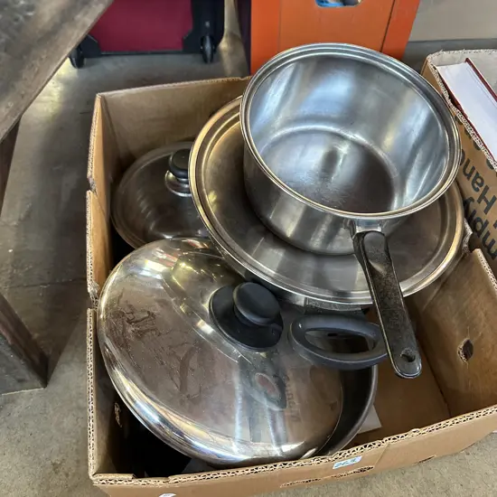 saucepans