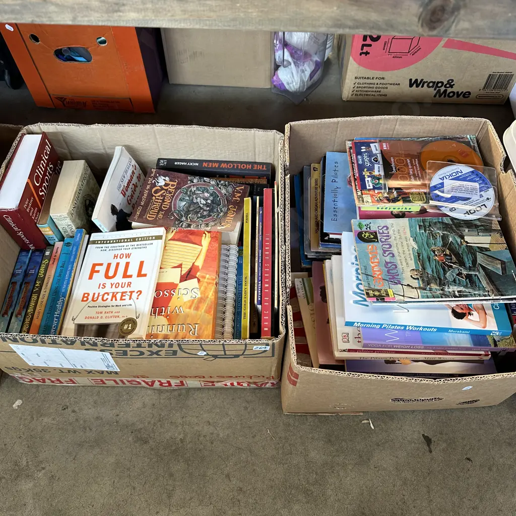 2 box books Image 1++