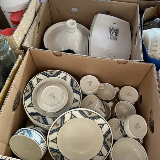 japanese dinner set, grill, morrocan oven