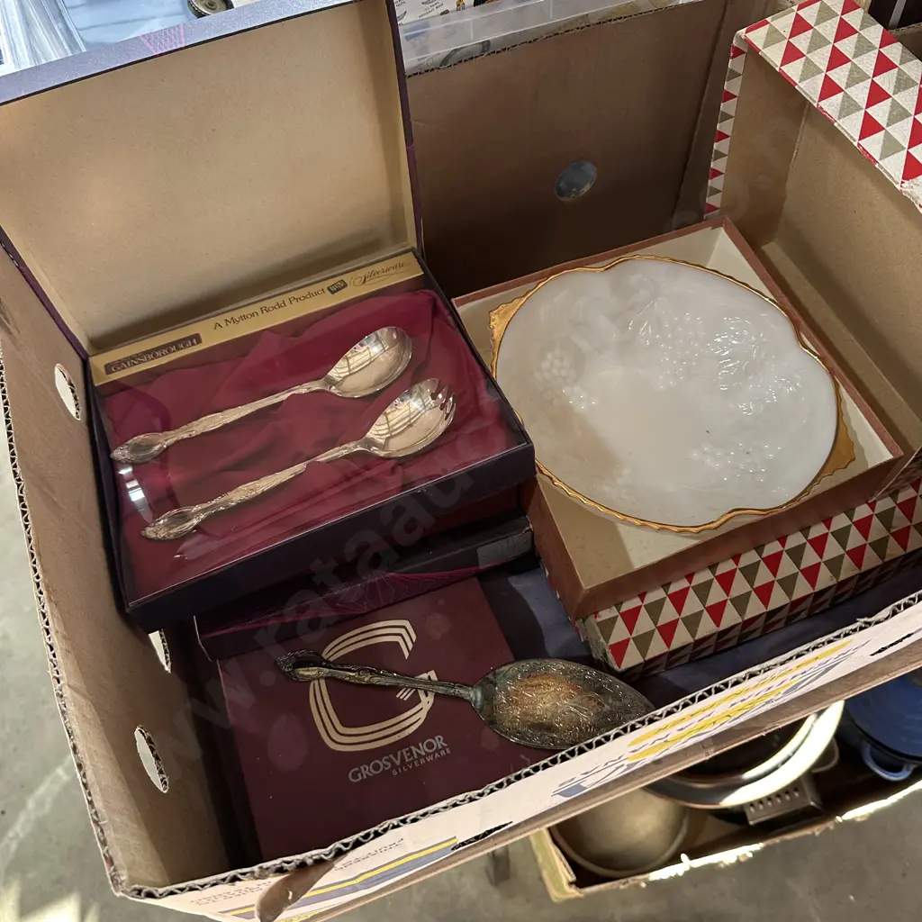 boxed cuttlery etc Image 1++