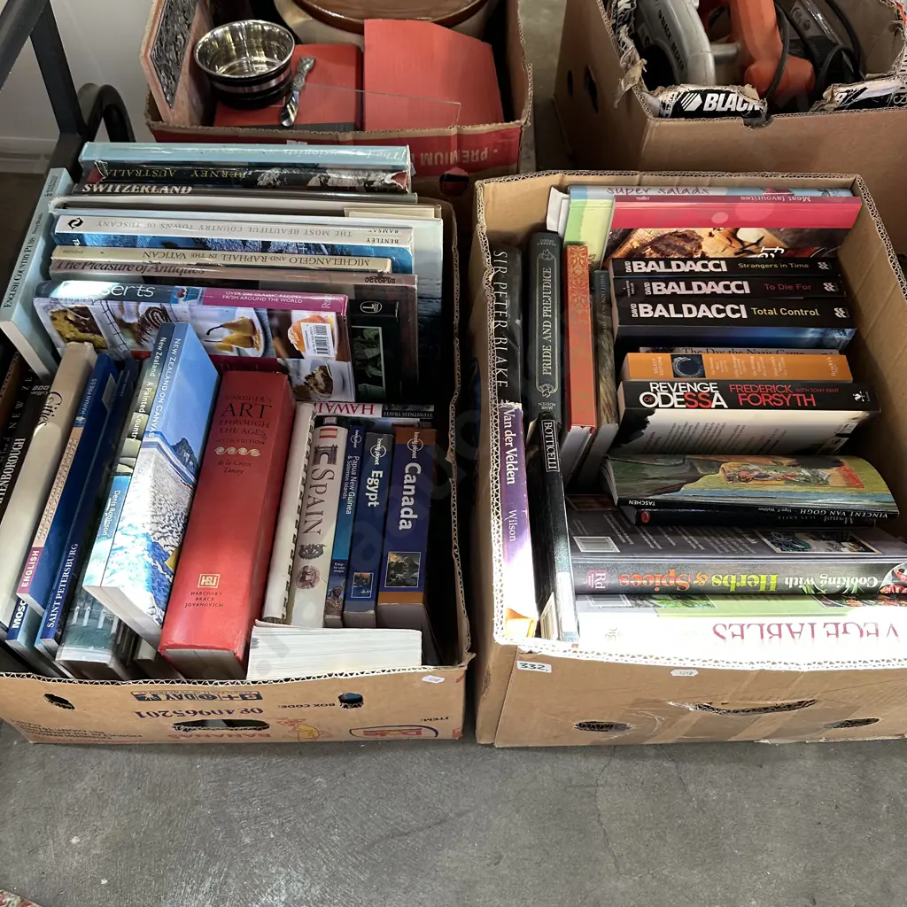 2 boxes books Image 1++