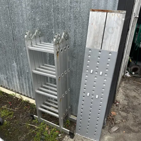 folding ladder and form