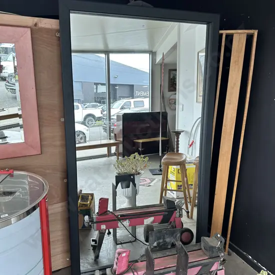 large wooden framed mirror 1920 x 810