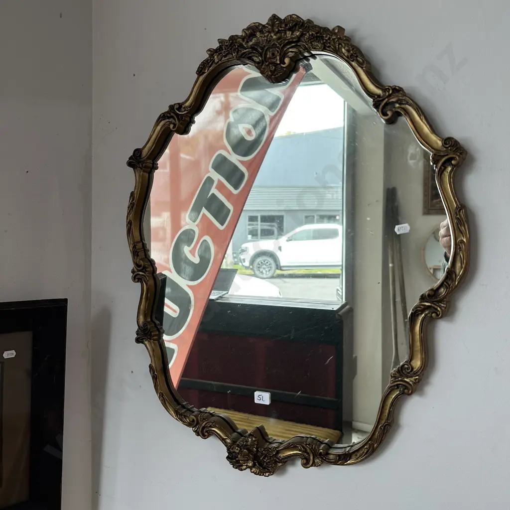 gilt framed mirror Image 1++