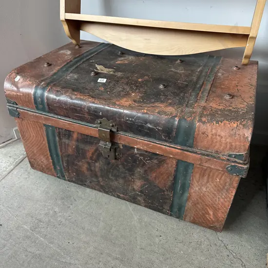 tin trunk