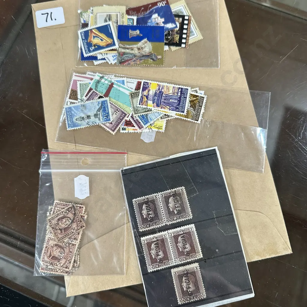 loose and card of stamps Image 1++