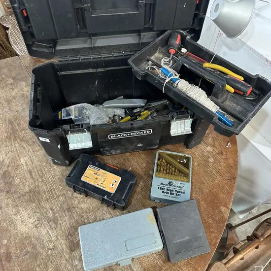 tool box and contents