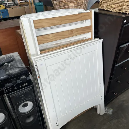 cot and mattress