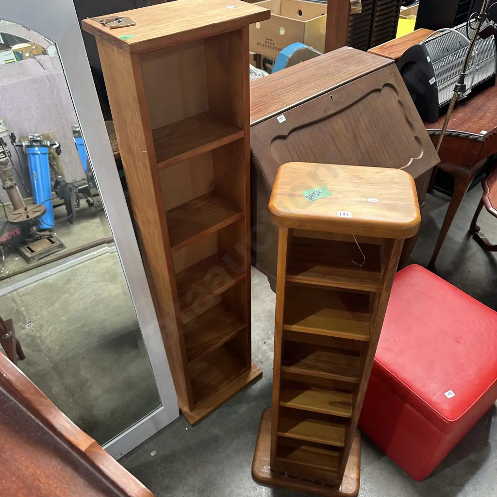 Rimu & Pine CD/DVD stands Image 1++