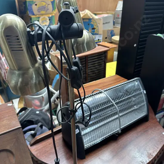 heater and lamp