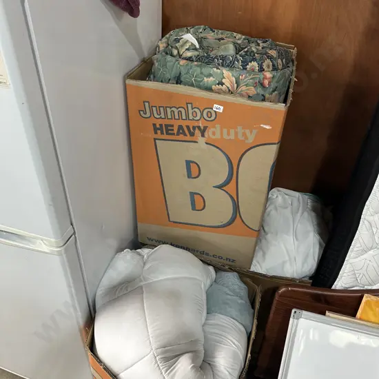 3 boxes bedding
