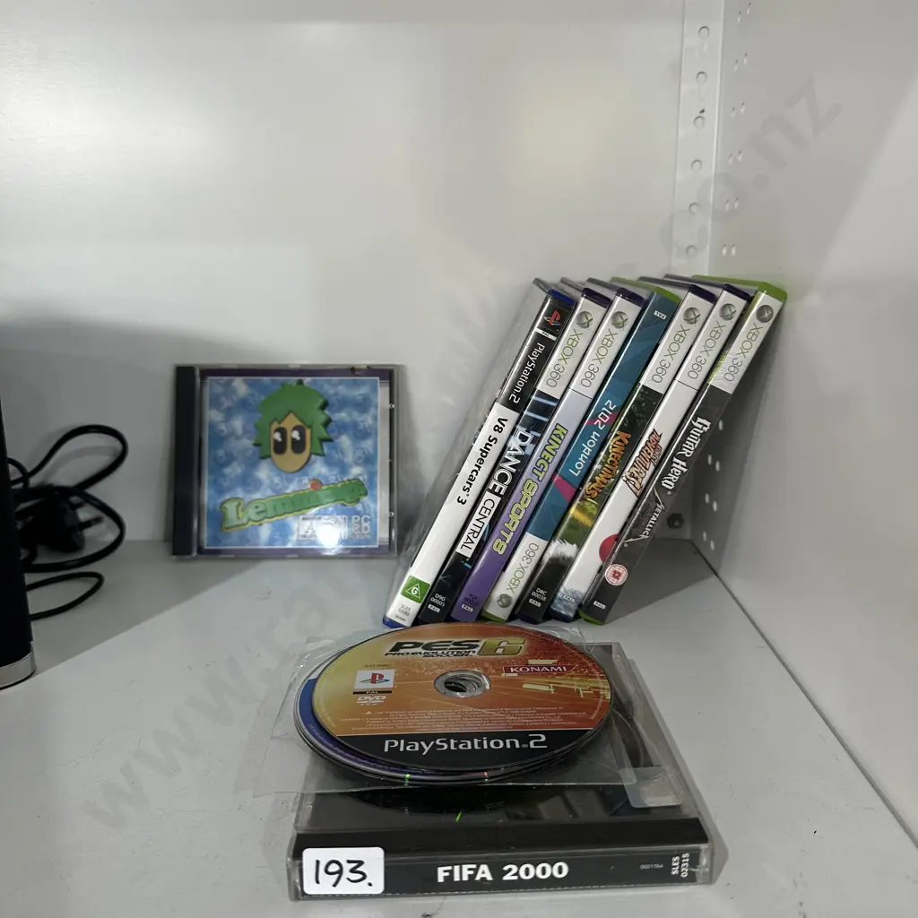 X-Box and Playstation games etc. Image 1++