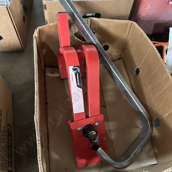 Wheel lock.