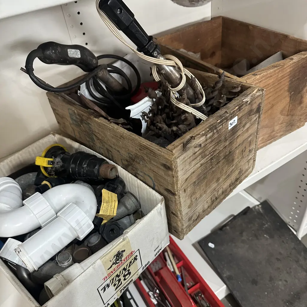 Nail boxes and hardware etc. Image 1++