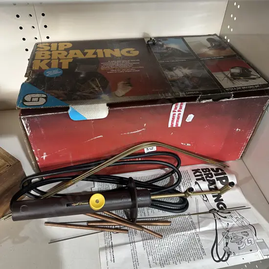 Brazing kit (no helmet)