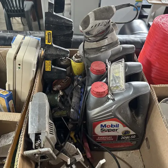 oils and tools etc