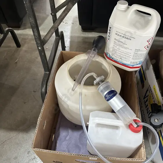 bleach and bins etc