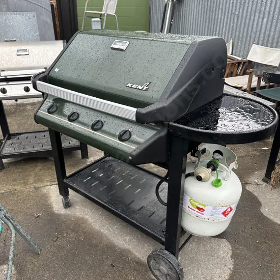 Kent bbq with bottle - good condition