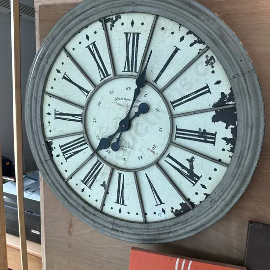 large wall clock