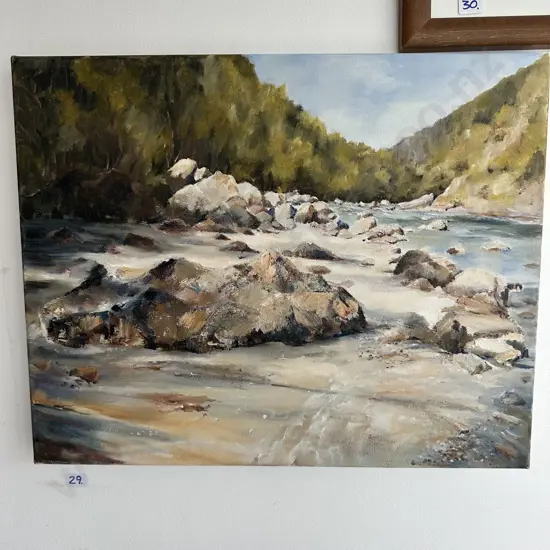 Sue Wilson painting