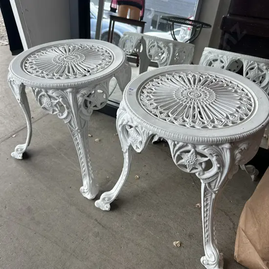 Pr aluminium garden stools