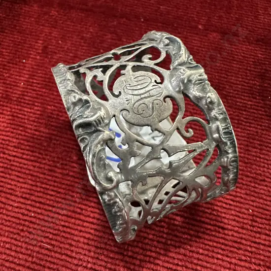 Sterling napkin holder 41.7g