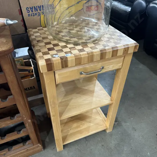 kitchen chopping block