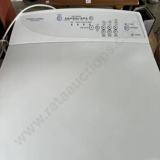 F&P Quicksmart 5kg washer
