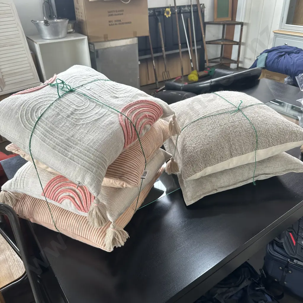 large lot of cushions (inc feather) Image 1++