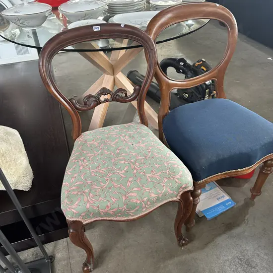 Pr balloon back chairs