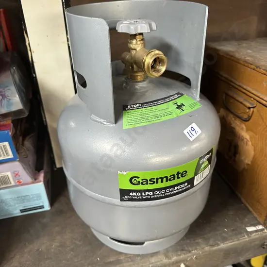 4kg gas bottle heavy