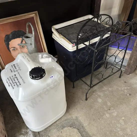 water container, wine rack etc