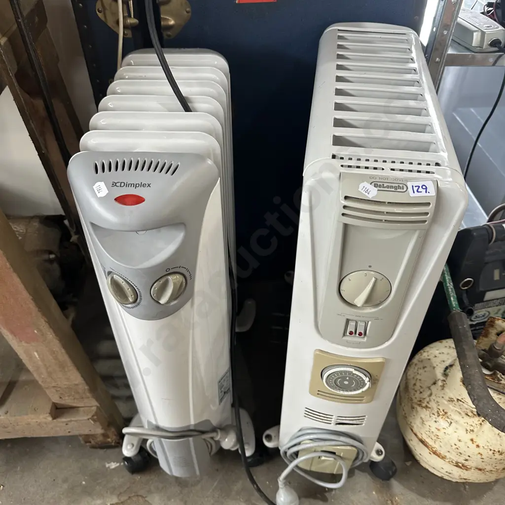 2 x electric oil heaters Image 1++