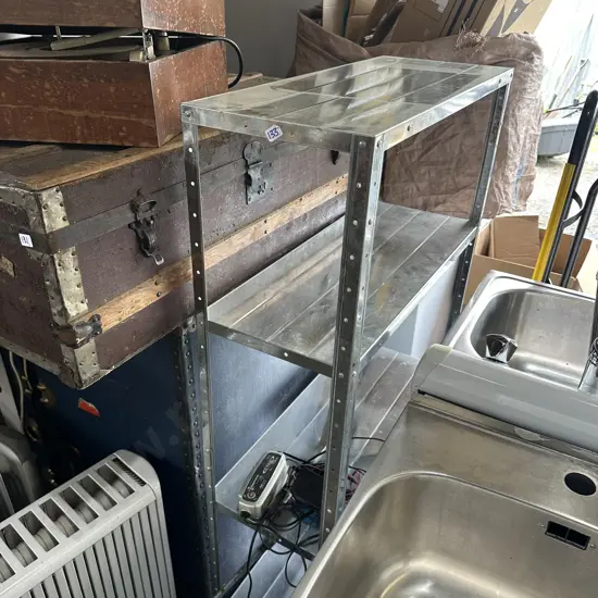 metal shelf