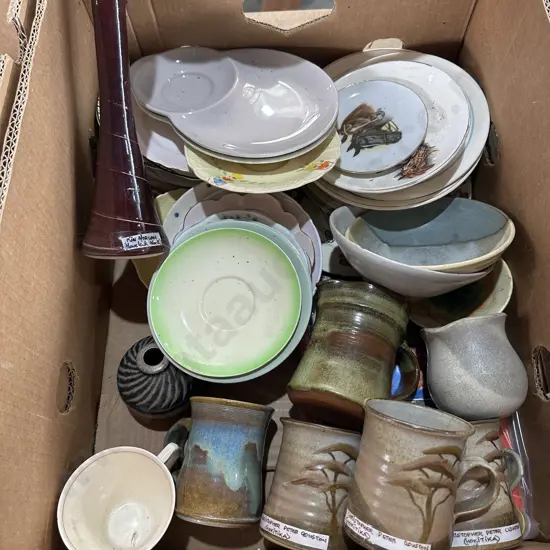 Chris Peter Clouston pottery etc