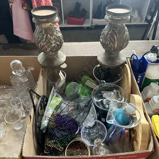 candle sticks etc